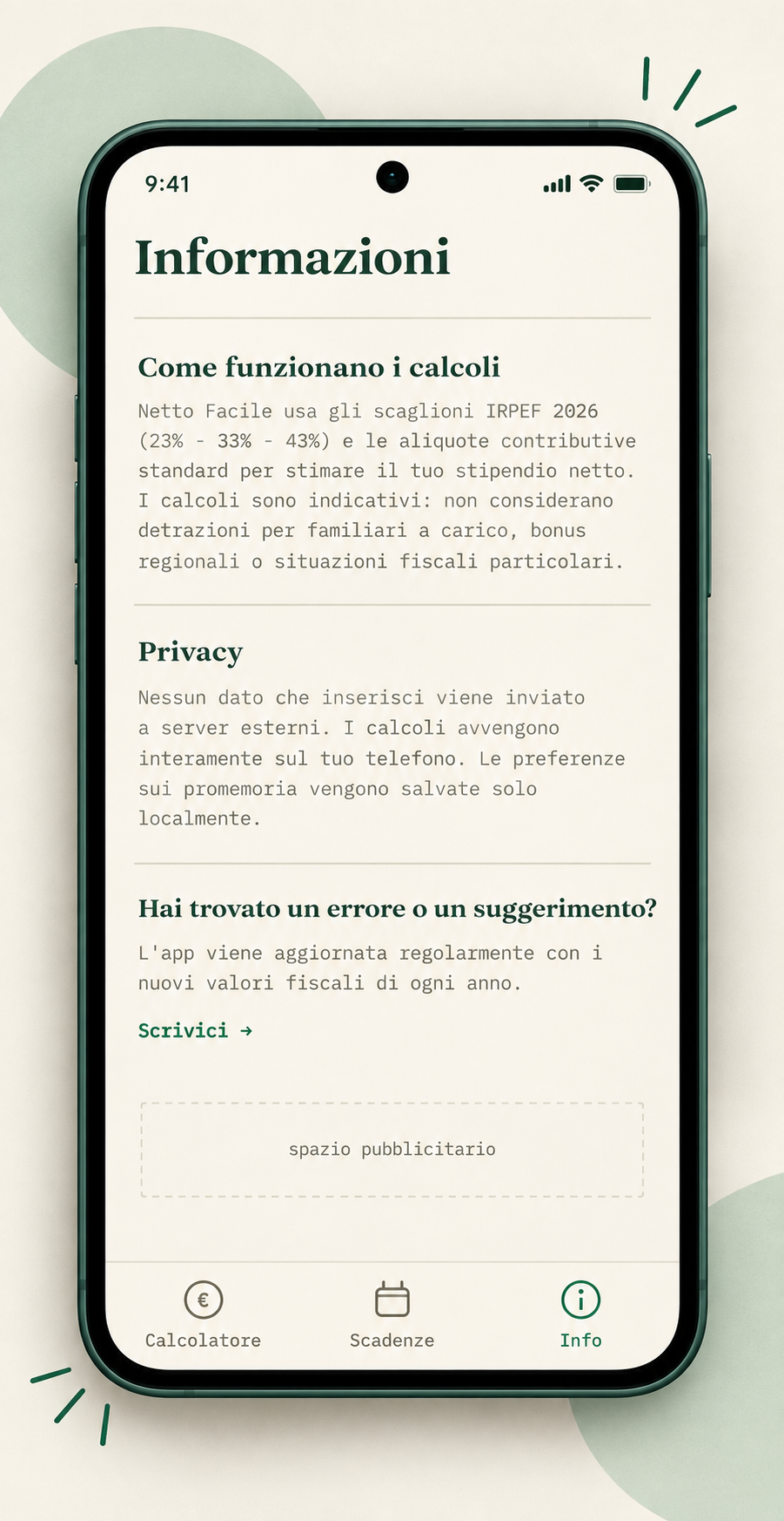 Netto Facile screenshot 1