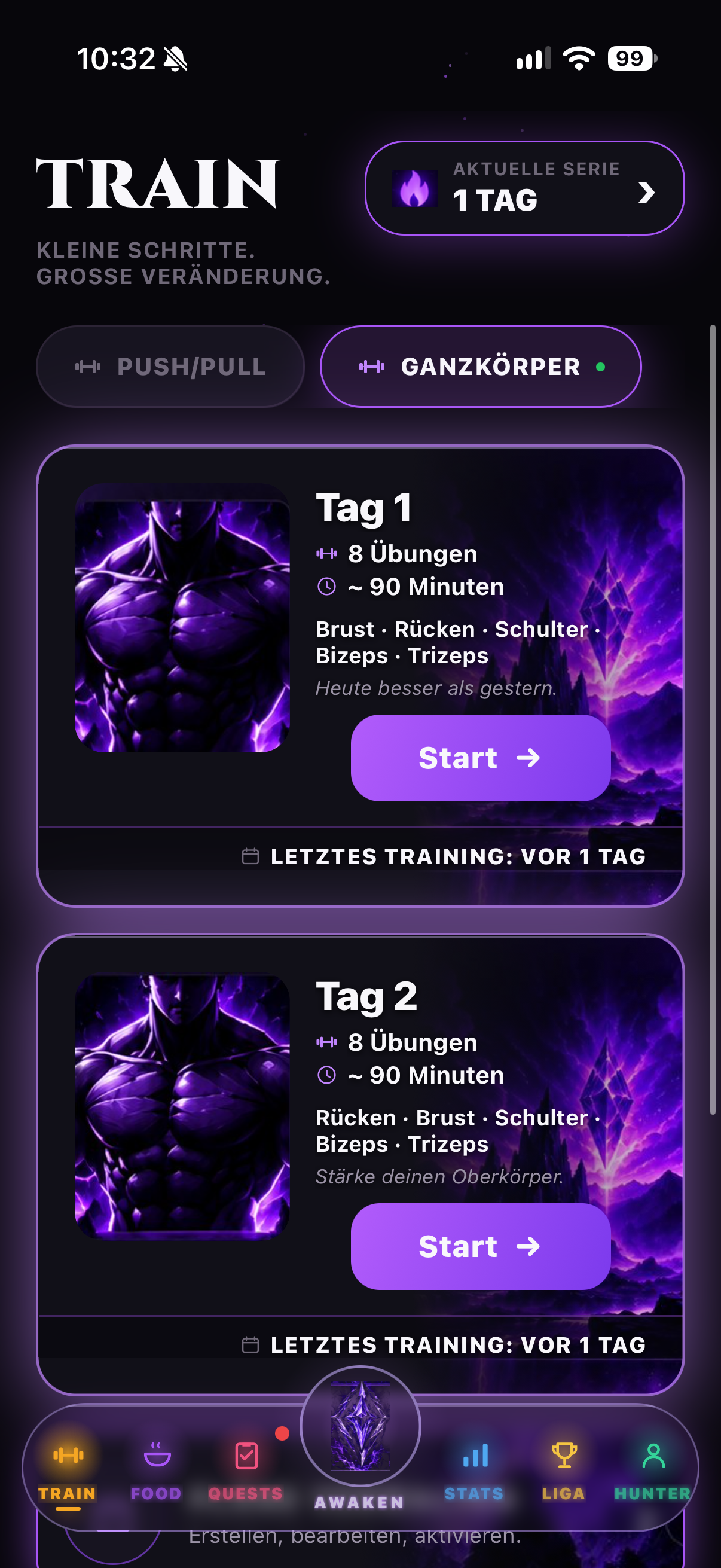 Awaken – Fitness screenshot 2