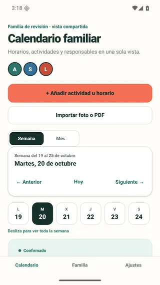 CalenCircle screenshot 1
